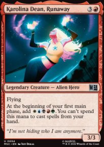 Karolina Dean, Runaway - Marvel Super Heroes Commander Decks