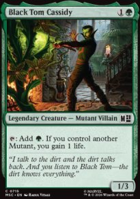 Black Tom Cassidy - Marvel Super Heroes Commander Decks