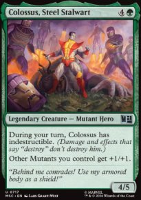 Colossus, Steel Stalwart - Marvel Super Heroes Commander Decks