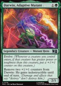Darwin, Adaptive Mutant - Marvel Super Heroes Commander Decks