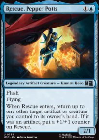 Rescue, Pepper Potts 1 - Marvel Super Heroes Commander Decks