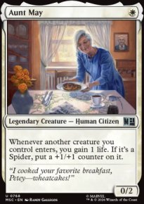 Aunt May - Marvel Super Heroes Commander Decks