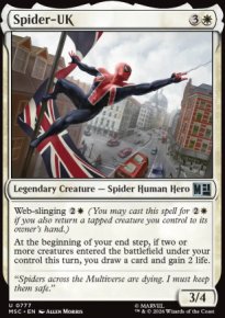 Spider-UK - Marvel Super Heroes Commander Decks