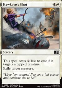 Hawkeye's Shot - Marvel Super Heroes Commander Decks