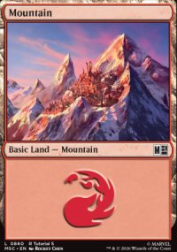 Mountain 3 - Marvel Super Heroes Commander Decks