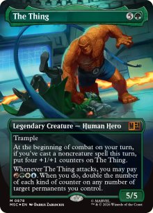 The Thing 2 - Marvel Super Heroes Commander Decks