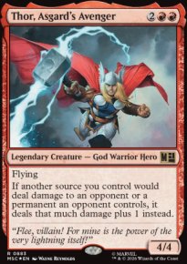 Thor, Asgard's Avenger 2 - Marvel Super Heroes Commander Decks