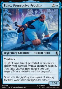 Echo, Perceptive Prodigy - 