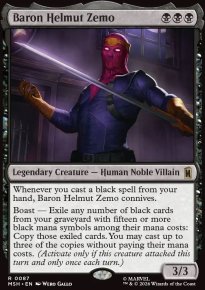 Baron Helmut Zemo - Marvel Super Heroes