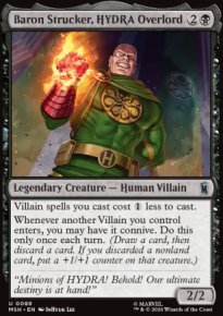 Baron Strucker, HYDRA Overlord 1 - Marvel Super Heroes