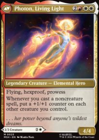 Photon, Living Light 1 - Marvel Super Heroes