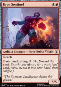 Kree Sentinel - Marvel Super Heroes