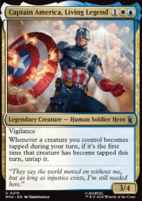 Captain America, Living Legend - 