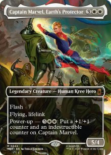 Captain Marvel, Earth's Protector - 