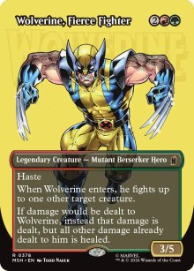 Wolverine, Fierce Fighter - 