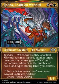 Radha, Coalition Warlord 4 - Multiverse Legends