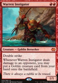 Warren Instigator - Merfolks vs. Goblins