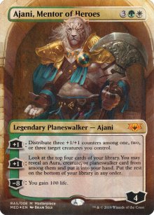 Ajani, Mentor of Heroes - Ravnica Allegiance - Mythic Edition