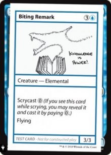 Biting Remark - Mystery Booster