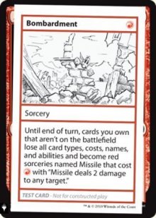 Bombardment - Mystery Booster