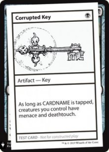 Corrupted Key - Mystery Booster