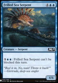 Frilled Sea Serpent - Mystery Booster