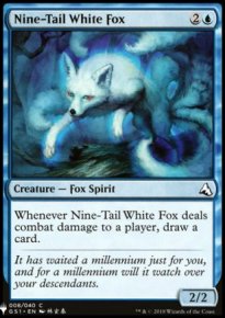 Nine-Tail White Fox - Mystery Booster
