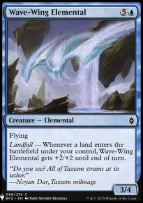 Wave-Wing Elemental - Mystery Booster