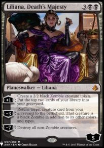 Liliana, Death's Majesty - Mystery Booster