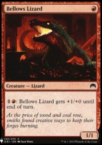 Bellows Lizard - Mystery Booster