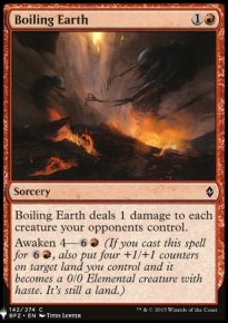 Boiling Earth - Mystery Booster