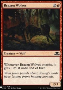 Brazen Wolves - Mystery Booster