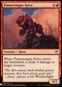 Flametongue Kavu - Mystery Booster