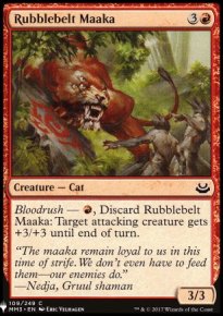 Rubblebelt Maaka - Mystery Booster