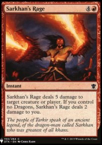 Sarkhan's Rage - Mystery Booster