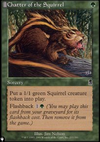 Chatter of the Squirrel - Mystery Booster