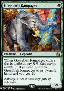 Greenbelt Rampager - Mystery Booster