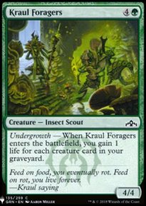 Kraul Foragers - Mystery Booster