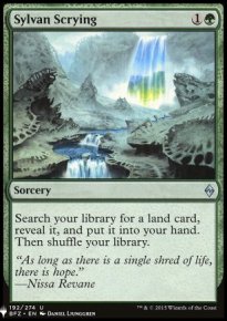 Sylvan Scrying - Mystery Booster