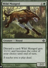 Wild Mongrel - Mystery Booster