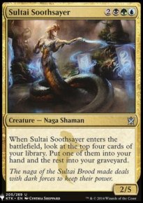 Sultai Soothsayer - Mystery Booster