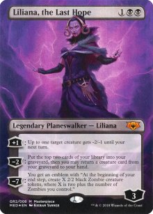 Liliana, the Last Hope - Guilds of Ravnica - Mythic Edition