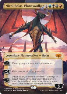 Nicol Bolas, Planeswalker - Guilds of Ravnica - Mythic Edition