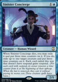 Sinister Concierge 1 - Streets of New capenna Commander Decks