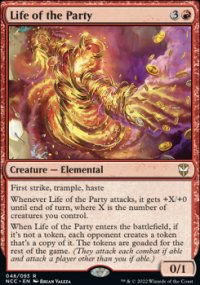 Life of the Party 1 - Streets of New capenna Commander Decks