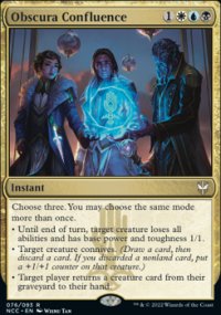 Obscura Confluence 1 - Streets of New capenna Commander Decks