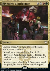 Riveteers Confluence 1 - Streets of New capenna Commander Decks