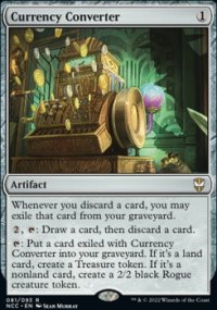 Currency Converter 1 - Streets of New capenna Commander Decks