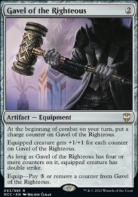 Gavel of the Righteous 1 - Streets of New capenna Commander Decks