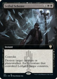 Lethal Scheme 2 - Streets of New capenna Commander Decks